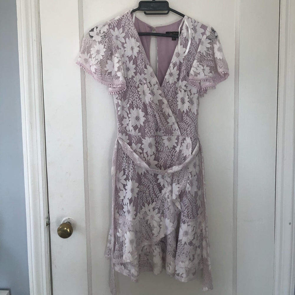 Formal Purple Romper/Dress